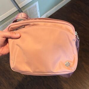 lululemon athletica Blush Pink Crossbody Bag